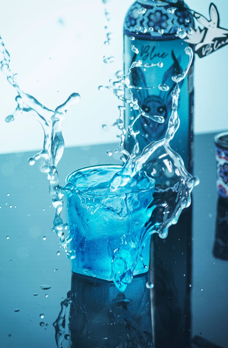 brugosa blue splash